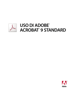 Utilizzo di Acrobat 9 Standard