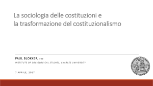 Sociologia delle costituzioni