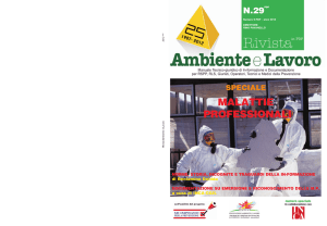+ Estratto del numero n. 29/12 - Associazione Ambiente e Lavoro