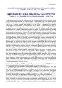 INTERVENTO DEL CARD. RENATO RAFFAELE MARTINO