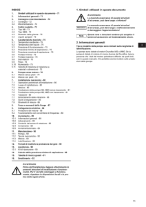 1. Simboli utilizzati in questo documento 2. Informazioni