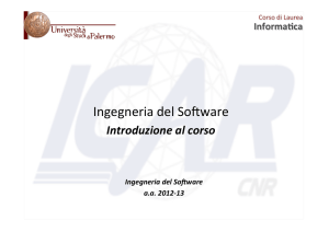 Ingegneria del Software - ICAR