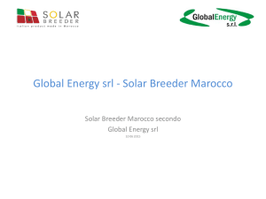 Solar Breeder Marocco