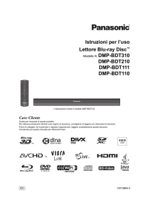 Istruzioni per l`uso Lettore Blu-ray Disc™ DMP