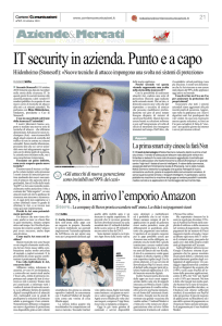 IT security in azienda. Punto ea capo