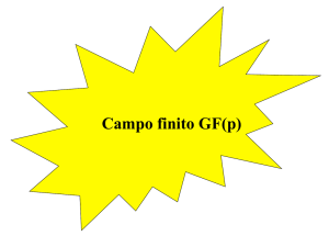 Campo finito GF(p)