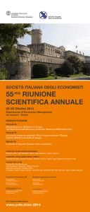 55.ma RIUNIONE SCIENTIFICA ANNUALE