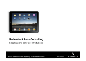 Manuale ImpressionConsulting per iPad - WinFit