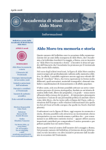 Aldo Moro tra memoria e storia