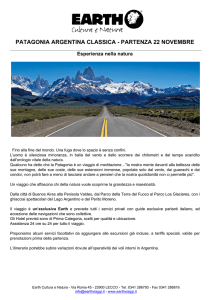 Programma Patagonia Argentina classica - Partenza