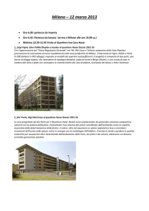 Milano – 12 marzo 2013 - Ordine Architetti Imperia