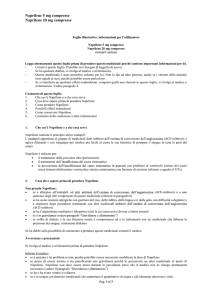 Naprilene 5 mg compresse Naprilene 20 mg compresse