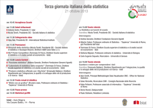 Terza giornata italiana della statistica