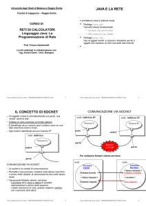 Programmazione di Rete in Java