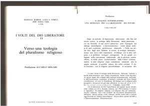 Verso una teologia del pluralismo religioso