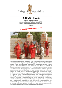 SUDAN - Nubia - I Viaggi di Maurizio Levi
