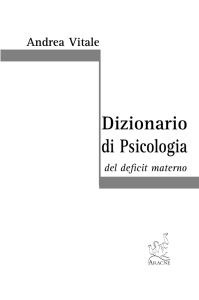 Dizionario di Psicologia