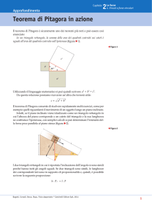 Teorema di Pitagora in azione - Zanichelli online per la scuola