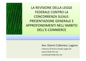 qui - Introduzione al diritto svizzero dell`informatica e di Internet