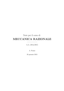 meccanica razionale