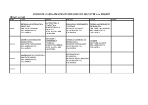 scienze biologiche