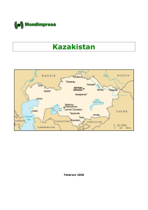 Kazakistan - Mercati a confronto