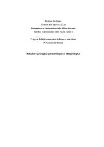 E.S. - Relazione geologica geomorfologica e