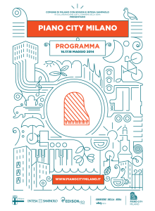 Programma Piano City Milano 2014