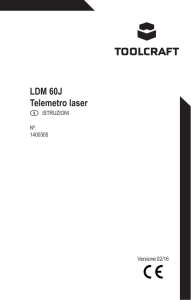 LDM 60J Telemetro laser