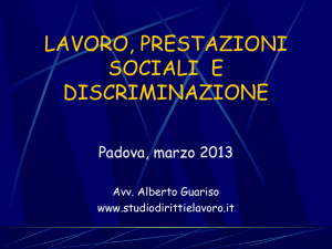 La tutela contro le discriminazioni nel mondo del lavoro