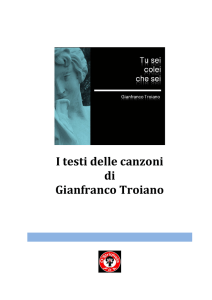 I testi delle canzoni di Gianfranco Troiano