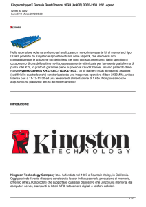 Kingston HyperX Genesis Quad Channel 16GB