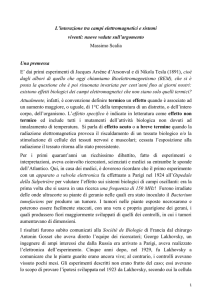 L`interazione tra campi elettromagnetici e sistemi