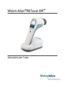 Welch Allyn®RETeval-DR™ – Istruzioni per l`uso