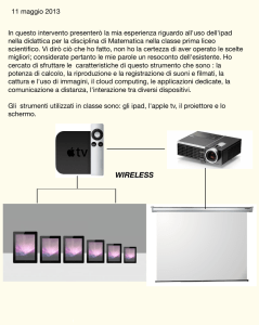 wireless - CNOS/Scuola