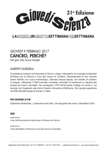 31a Edizione - GiovedìScienza