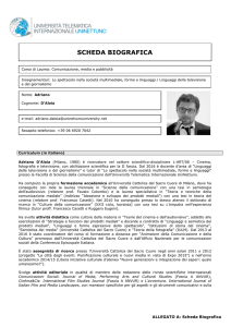 scheda biografica