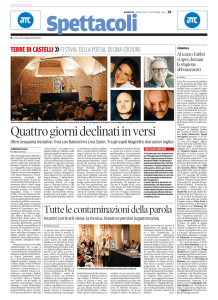 La Gazzetta di Modena 24/09/2014