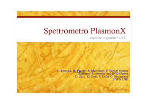 Spettrometro PlasmonX