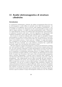 11 Analisi elettromagnetica di strutture cilindriche