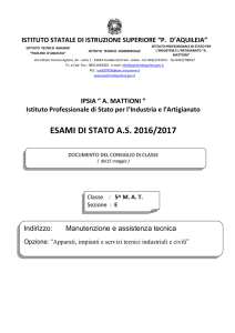 Classe 5°E - IPSIA - PAOLINO D`AQUILEIA