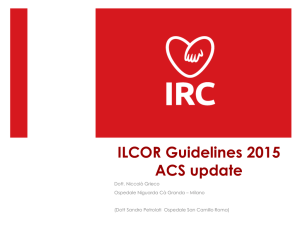 ILCOR Guidelines 2015 ACS update