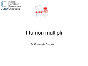 I tumori multipli