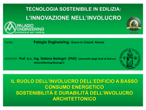Corso di Architettura Tecnica e Bioedilizia UNIFI IAR