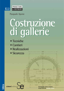 Tecniche • Cantieri • Realizzazioni • Sicurezza