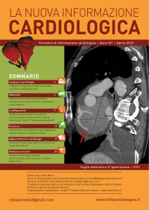 dott.ssa Anna Degiovanni - Nuova Informazione Cardiologica