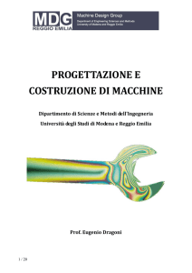 progettazione e costruzione di macchine