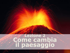 Come cambia il paesaggio