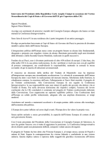 Carlo Azeglio Ciampi - Consiglio regionale della Calabria