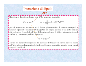 Proprietà elettromagnetiche dei nuclei